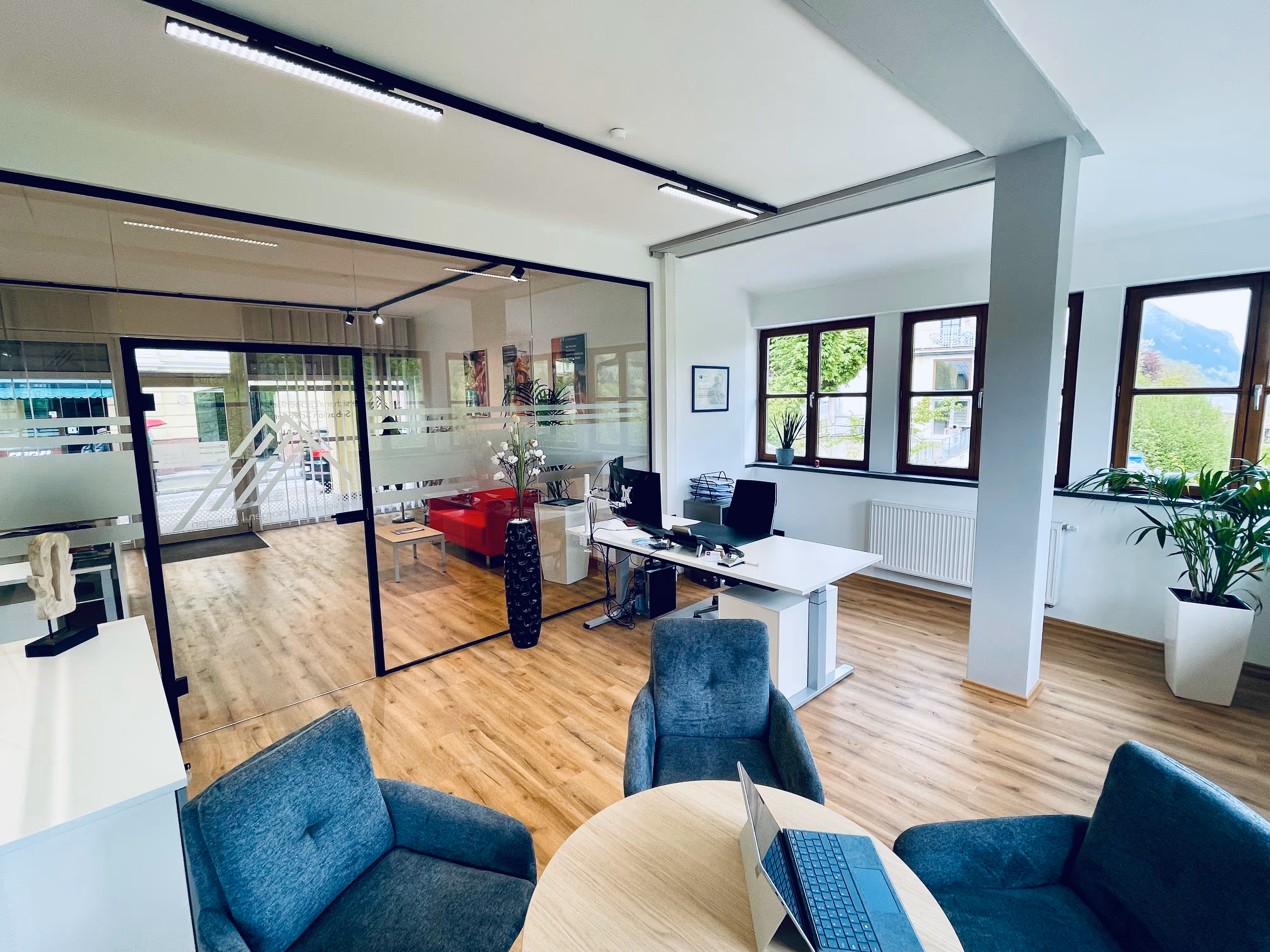 Blick auf unser Bürogebäude